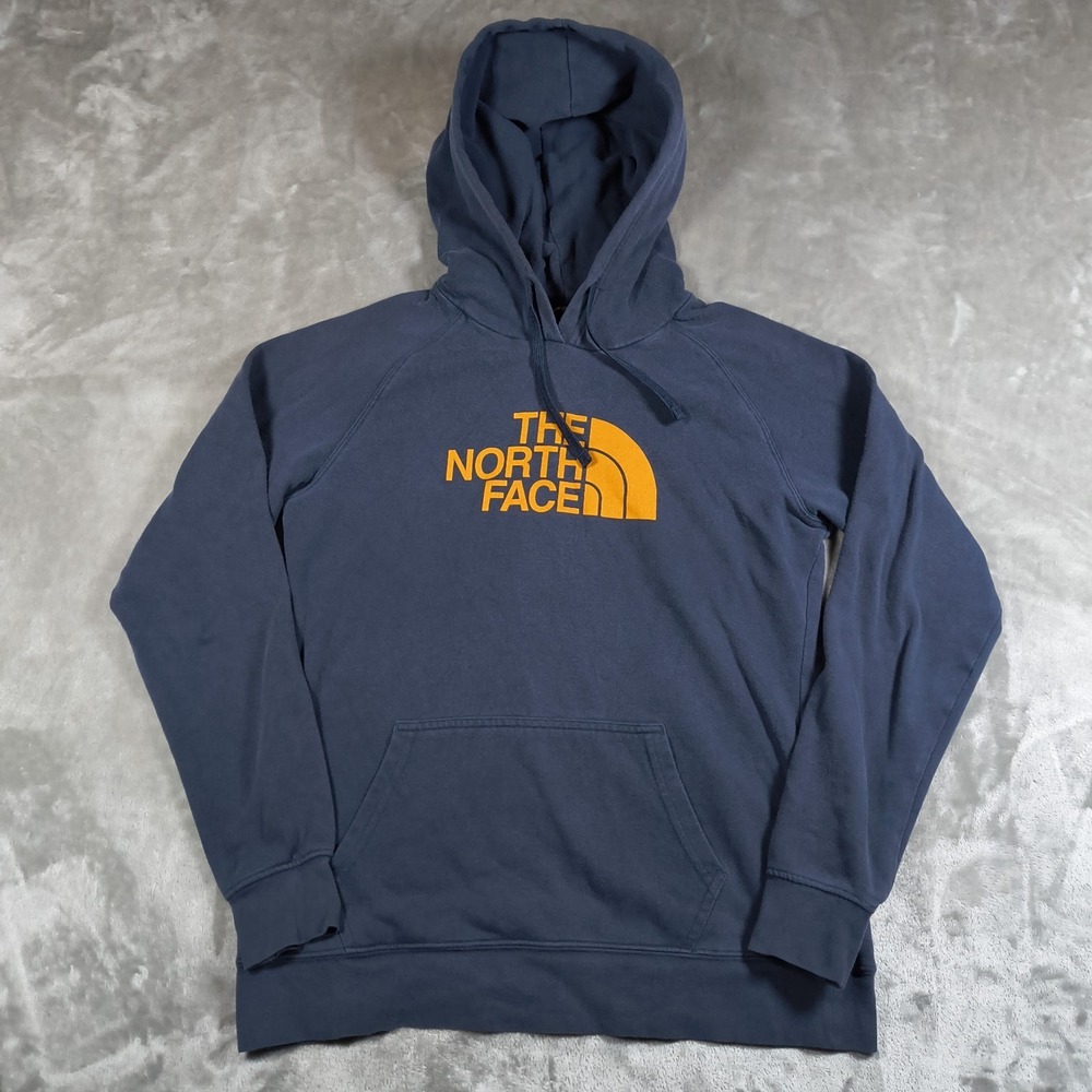 The North Face Hoodie Womens‎ Medium Blue Half Dome Pullover Outdoor Hiking